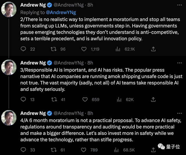 GPT-5不能停！吴恩达田渊栋反对千人联名，OpenAI CEO也发声了