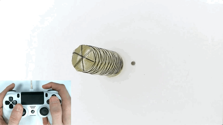 可溶于水的机器人见过吗？明胶和糖3D打印而成 | Science子刊封面