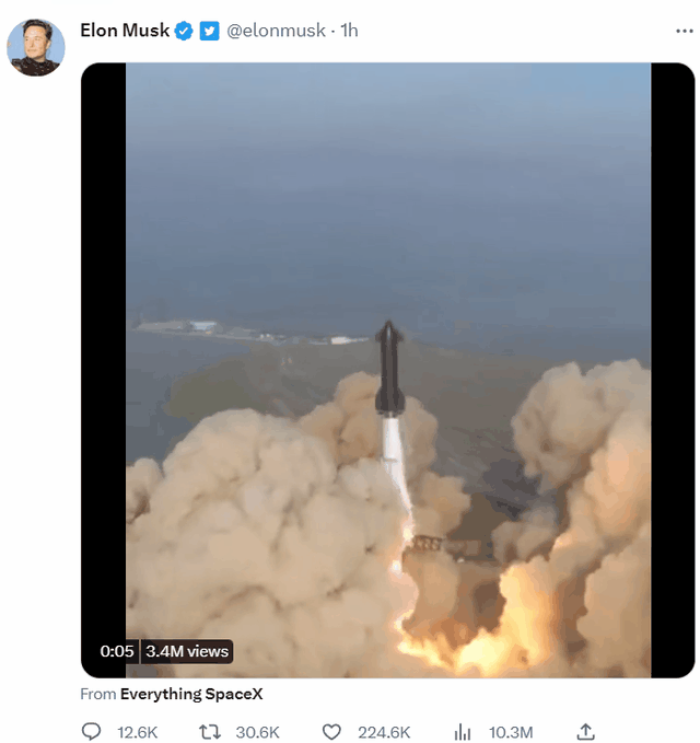 SpaceX星舰爆炸，马斯克发来贺电