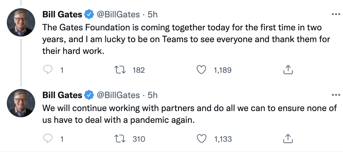 比尔盖茨新冠阳性，贝壳登陆港交所市值超千亿港元