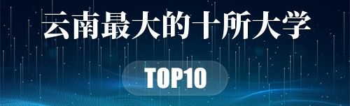 云南最大的十所大学