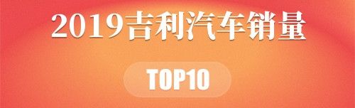 2019吉利汽车销量