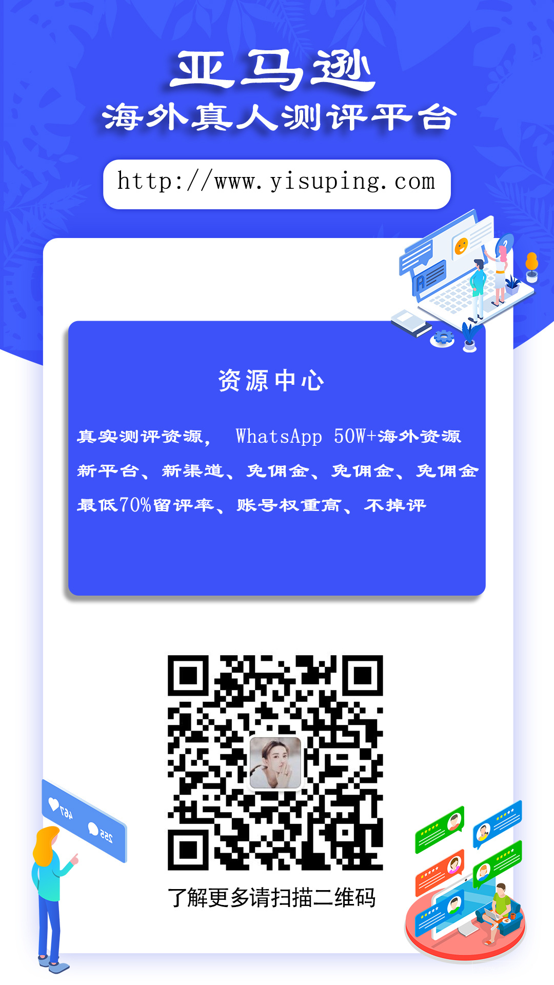 我们是做真实测评的，公司在深圳福田，公司主营业务是做海外流量的，微信：18475834555，13531796155，耽误大家2分钟扫码观看一下，绝对是有用的 ，希望各位卖家前来咨询了解