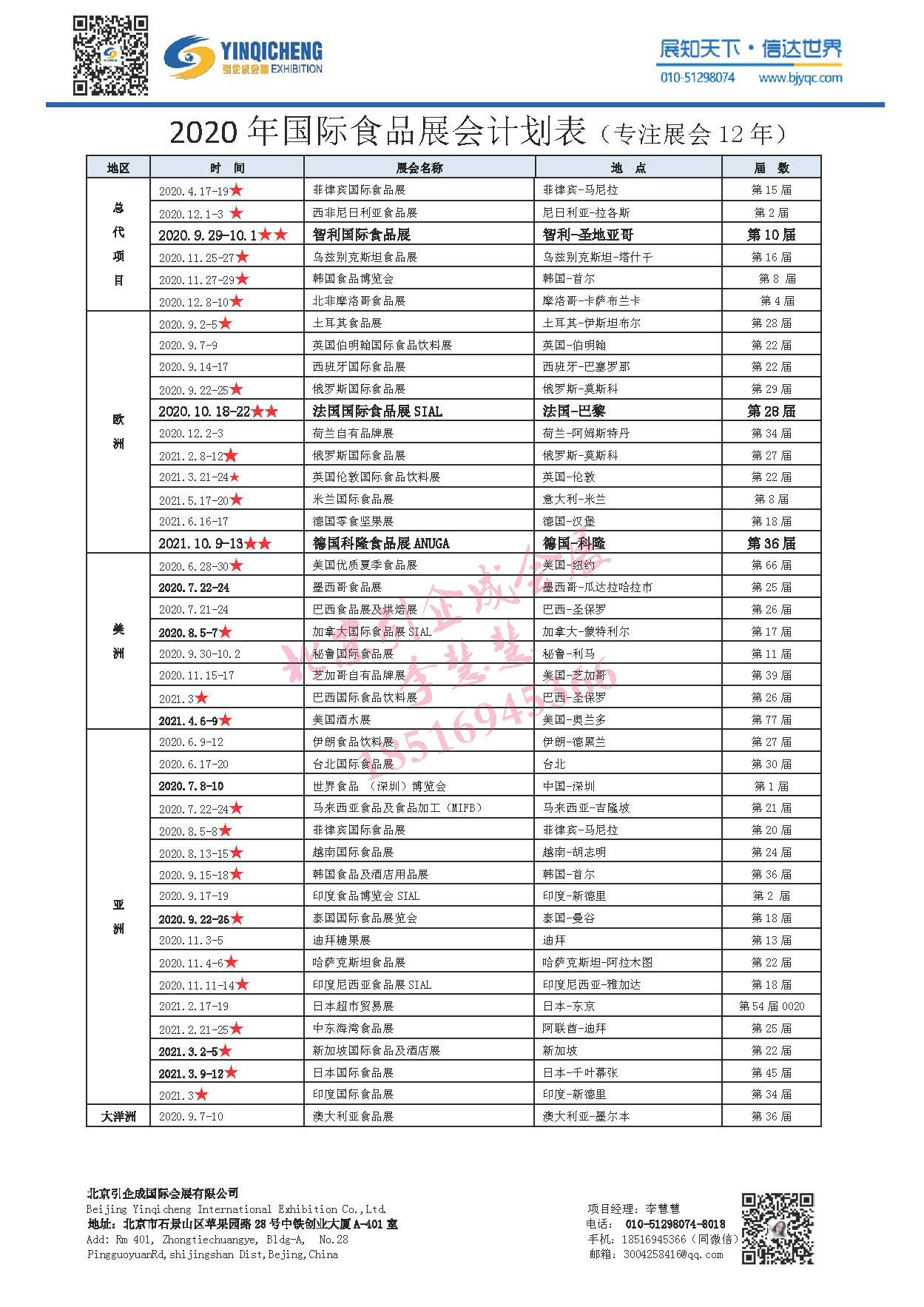 2021年智利国际食品展ESPACIOFOODSERVICE【中国区总代理】