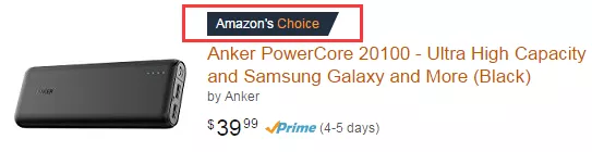 Amazon’s choice，能让买家最快下单？