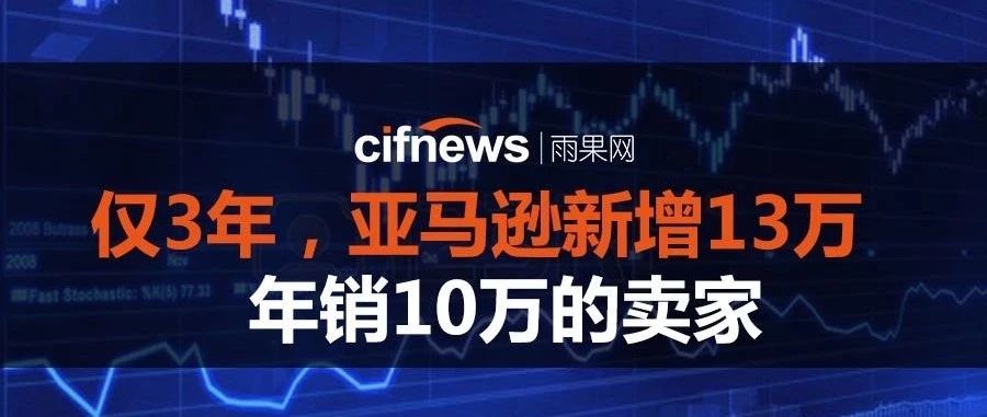 亚马逊2018年销10万美金的卖家近20万人，2019还有6大举措...