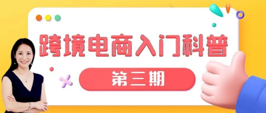 Amy聊跨境：跨境电商入门科普 第三期（税务申报专题）