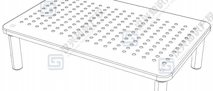 跨境电商防侵权预警：电脑显示器增高架在美国站的外观专利检索分析