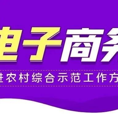 权威发布 | 方案来了！电子商务进农村综合示范，你想知道的这里都有