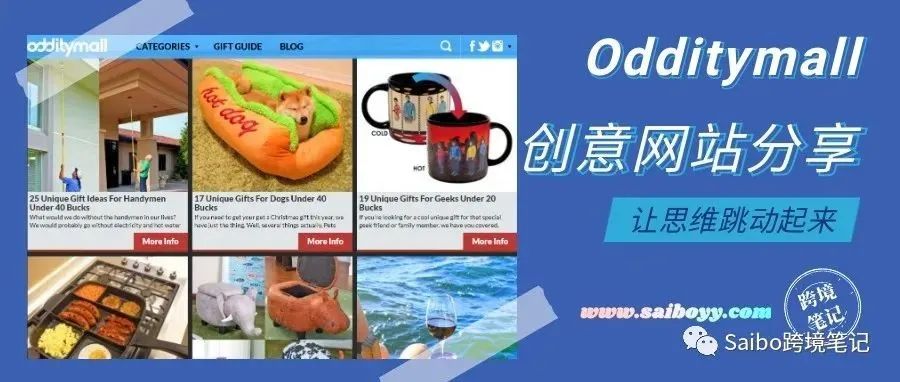 Odditymall-老外的创意品网站，爆品发掘、启发灵感