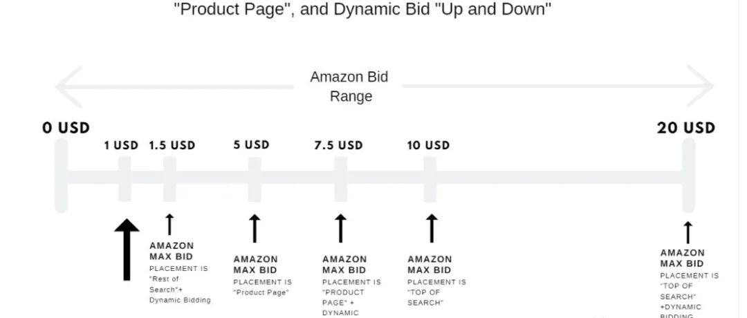 亚马逊竞价：动态竞价策略和“按位置调整竞价”的终极指南（附示例）