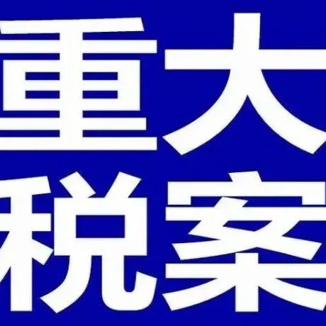 最新！国家税务总局曝光5起骗取留抵退税典型案件