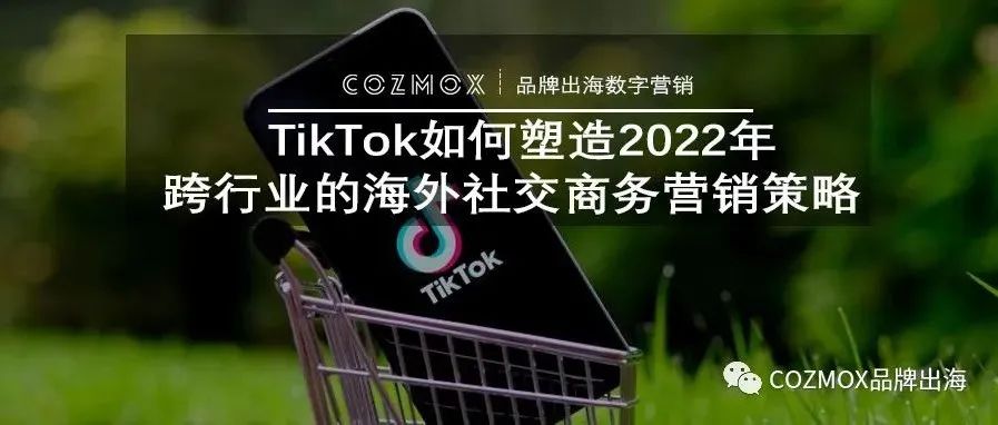 TikTok如何塑造2022年跨行业的海外社交商务营销策略