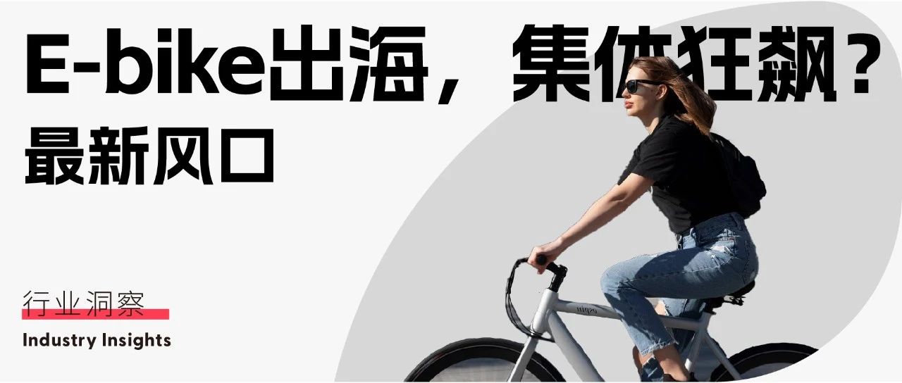 锐评ebike出海：势头向上，狂飙较难