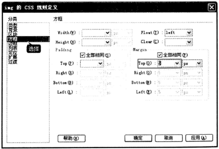 img的CSS规则定义