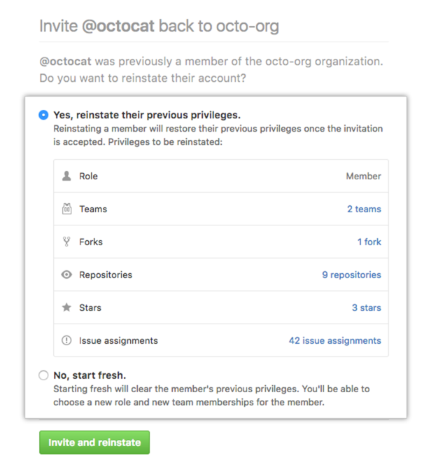 选择是否恢复权限