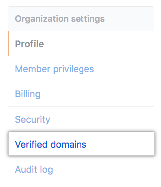 已验证的域名按钮