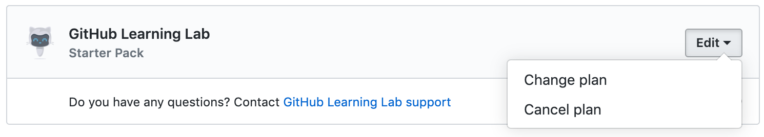 个人帐户帐单设置中“市场购买”部分的 Cancel（取消）链接