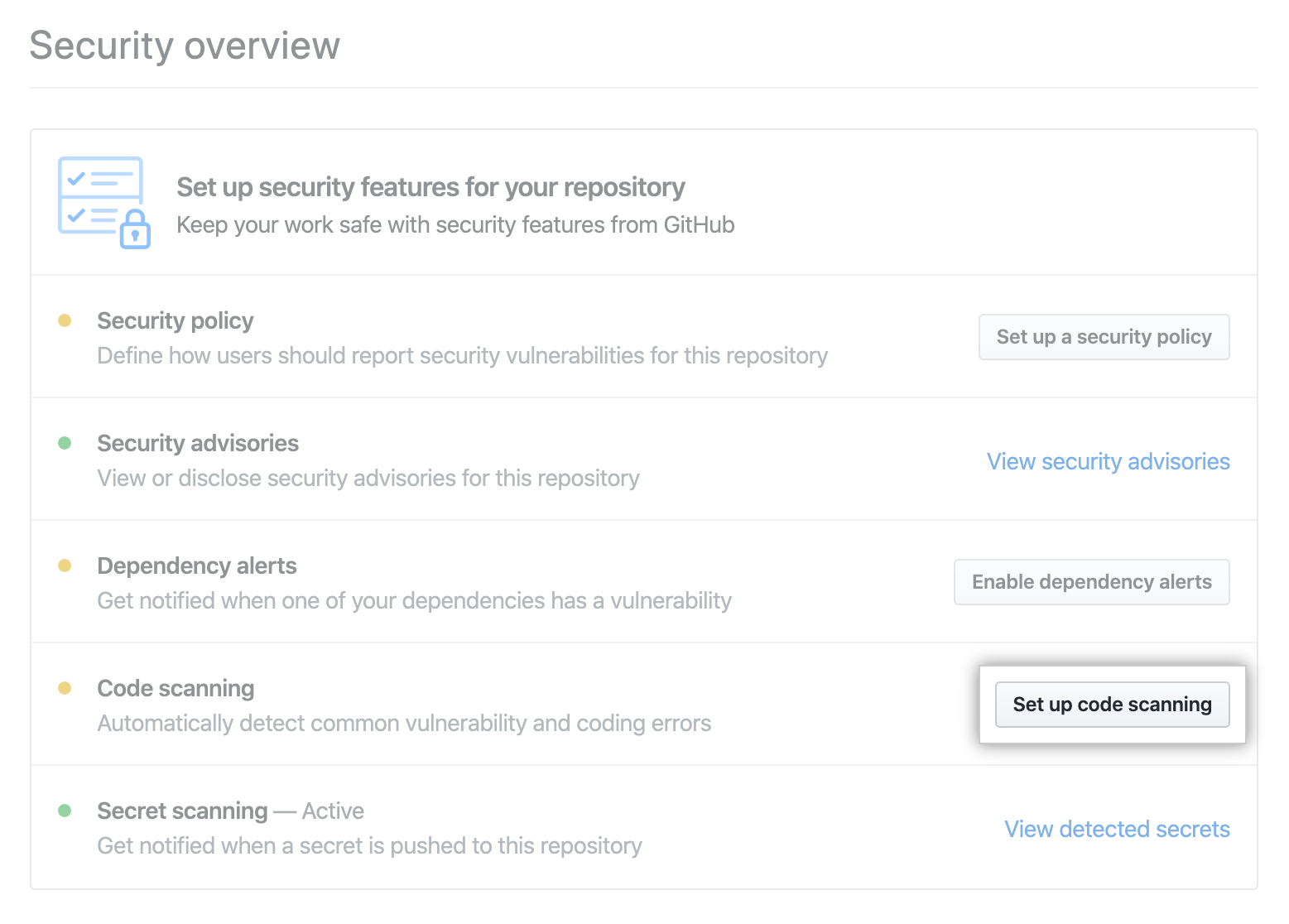 Security Overview（安全性概述）中