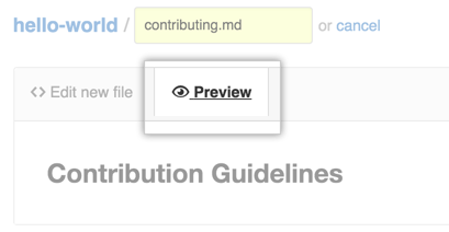 新文件预览按钮