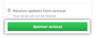 赞助开发者按钮