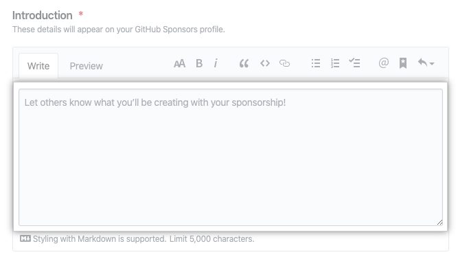 个人资料详细文本字段