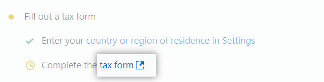 填写税表的链接