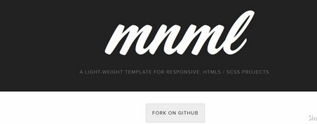 Mnml Lightweight Template