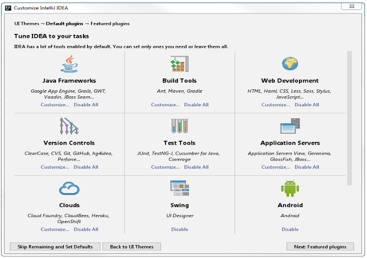 IntelliJ IDEA 安装 禁用不必要的插件