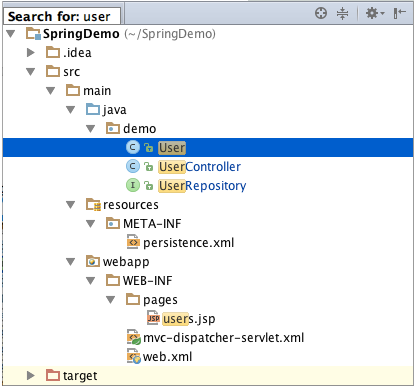 IntelliJ IDEA的快速搜索功能