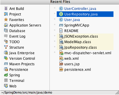 IntelliJ IDEA如何打开最近的文件及工具窗口