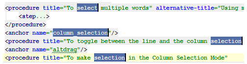 IntelliJ IDEA的多项选择编辑器的使用