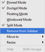IntelliJ IDEA隐藏工具窗口按钮