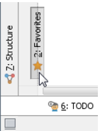 IntelliJ IDEA将工具窗口附加到其他工具窗口栏