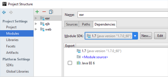 IntelliJ IDEA 管理全局，项目和模块 SDK
