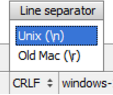 IntelliJ IDEA 更改文件的行分隔符