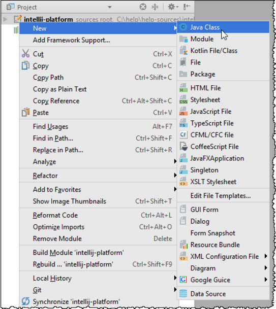 IntelliJ IDEA 创建基于模板的文件