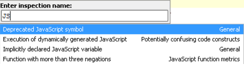 IntelliJ IDEA 按名称运行代码检查