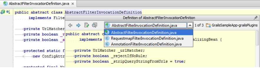 IntelliJ IDEA如何查看定义