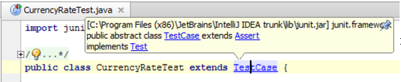 查看 IntelliJ IDEA符号在插入符号上的定义
