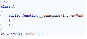 IntelliJ IDEA 构造函数的参数信息