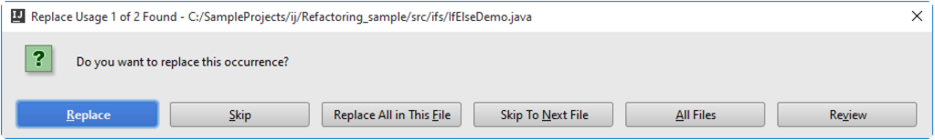 IntelliJ IDEA替换指定路径中所有文件中的一段文本