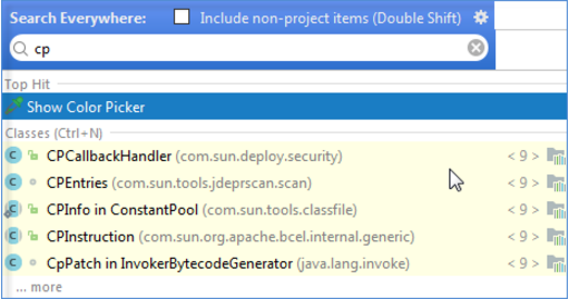 IntelliJ IDEA搜索缩写