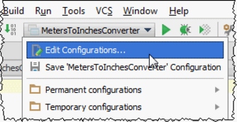 IntelliJ IDEA创建和编辑运行/调试配置