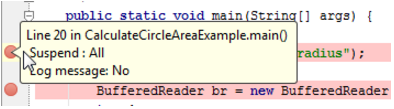 IntelliJ IDEA断点图标和状态