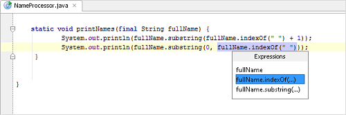 IntelliJ IDEA提取变量