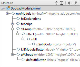 编辑ActionScript和Flex源代码