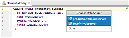 IntelliJ IDEA运行SQL脚本文件