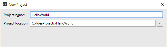 创建一个Java项目