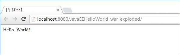 HWJEE021HelloWorldInBrowser